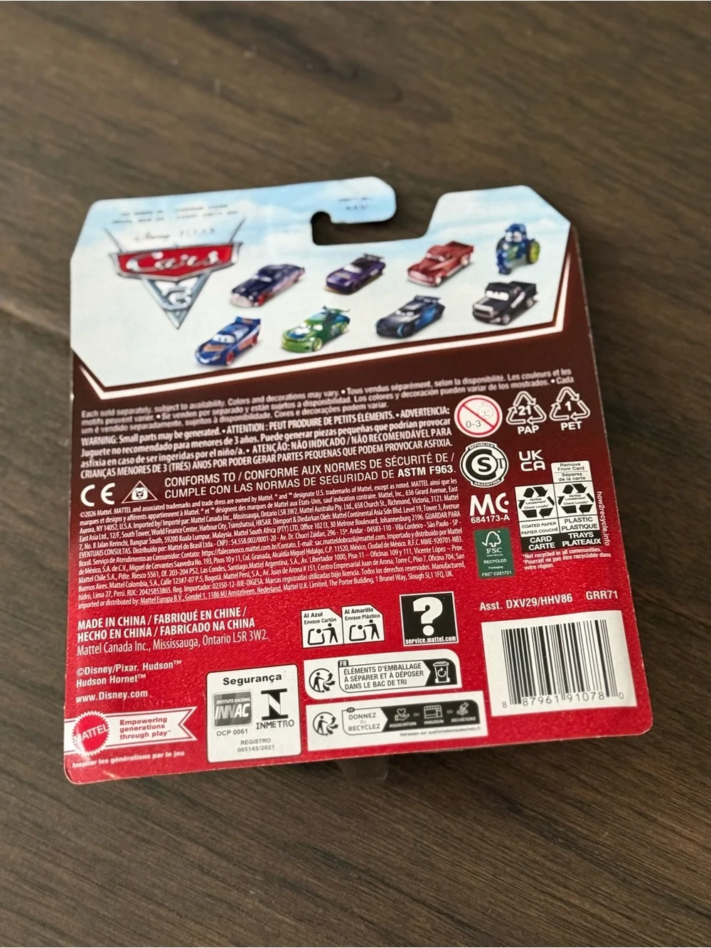 Mattel Cars 3 Jimmy Lugwrench Racer Die-Cast 20th Anniversary